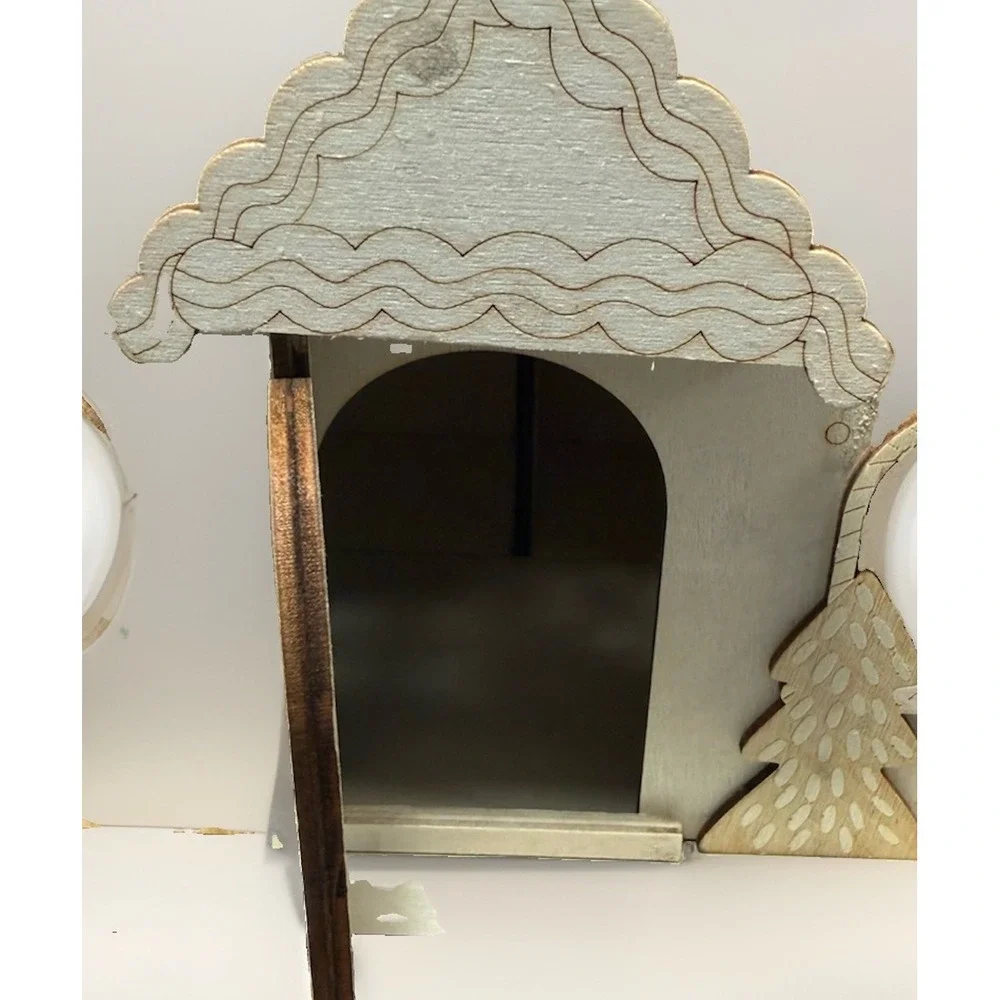 BRAND NEW W/TAGS Make Market DIY Christmas Wood Doll House